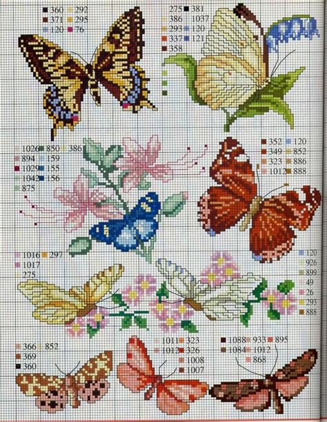 60 Best X Stitch Butterflies Images On Pinterest Butterflies Cross