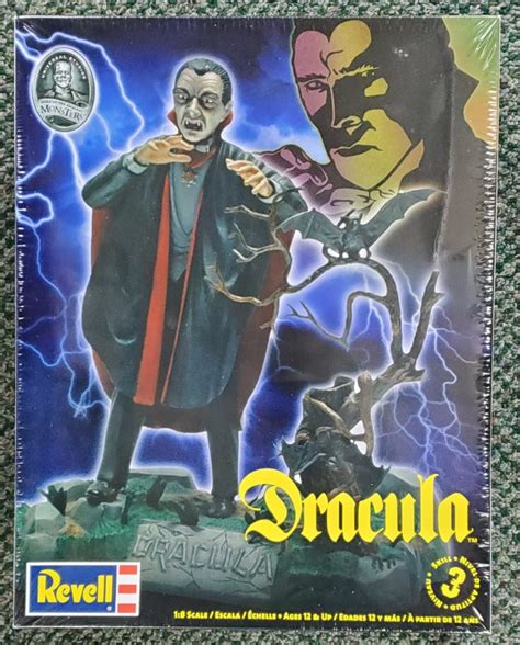 Revell 18 Scale Universal Monsters Dracula Model Kit Factory Sealed