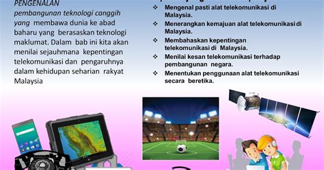 Huraikan Kepentingan Telekomunikasi Di Malaysia Skema Modul Geografi