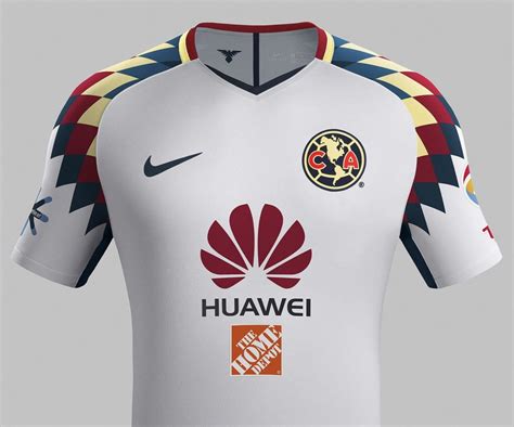 Camiseta Suplente Nike Del Club América 201718