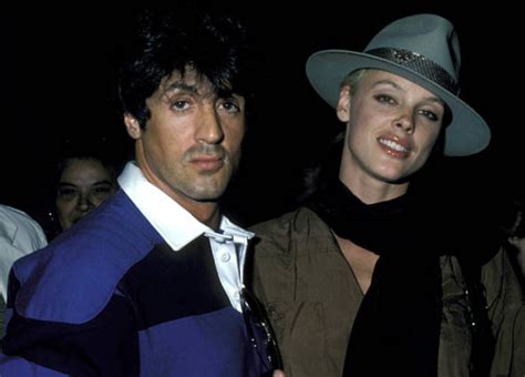 Stallone, who won best performance by an actor in a supporting sylvester stallone's wife and daughters' red carpet looks have the internet buzzing. 30 Old Photos of Sylvester Stallone and His Wife Brigitte ...