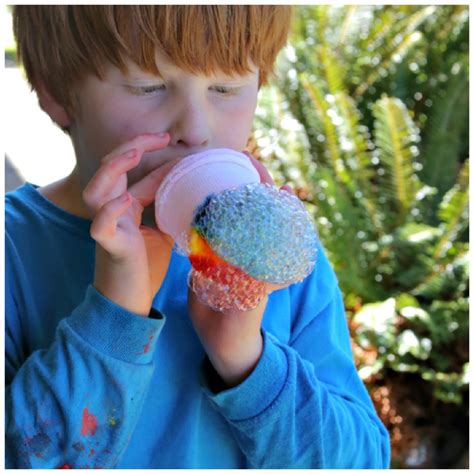 Outdoor Activity Rainbow Bubble Snakes · Kix Cereal
