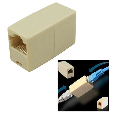 Elisona 10pcs Ethernet Rj45 Rj 45 Rj 45 Cable Female To Female Type Lan