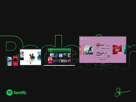 Consistent And Bolder Spotify On All Devices By Steven Mancera On
