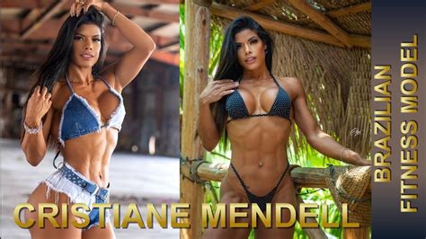 Cristiane Mendell Part Super Hot Brazilian Fitness Model Youtube