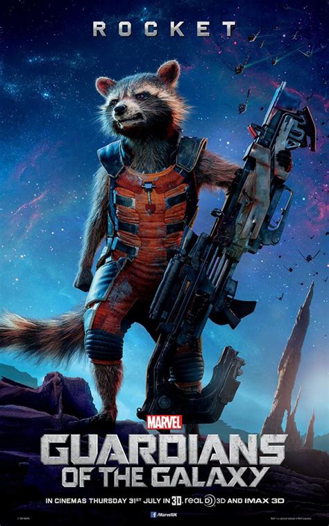 Guardians of the galaxy is a space opera/space western superhero comedy film, the 2014 movie adaptation of the he goes behind the back of the pirate chief yondu and takes the relic to xandar, where he's set upon by the bounty hunters rocket raccoon (bradley cooper) and groot (vin diesel). Rocket Raccoon from Guardians of the Galaxy Desktop Wallpaper