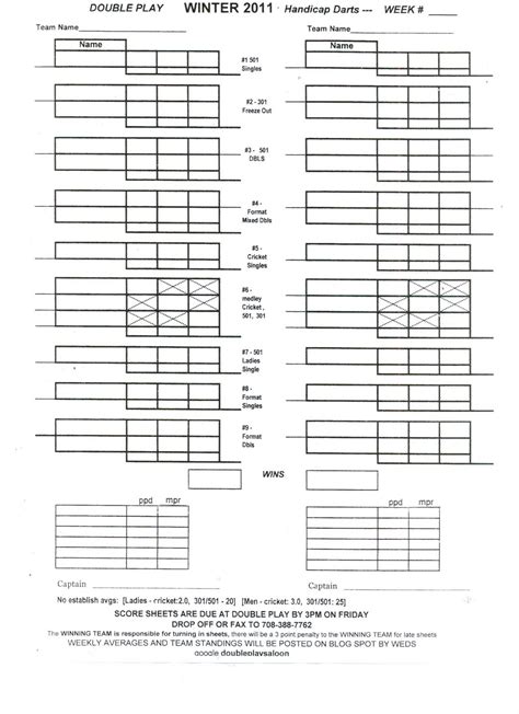 Printable Dart Board Score Customize And Print