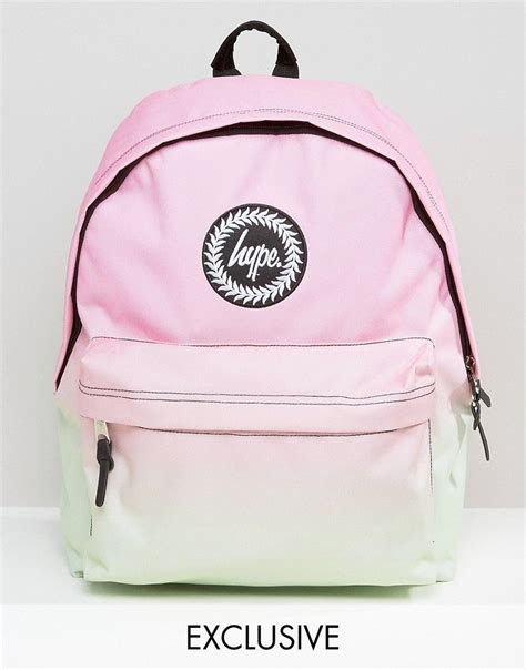 Image 1 Of Hype Exclusive Backpack In Gradient Sunset Bags Backpack