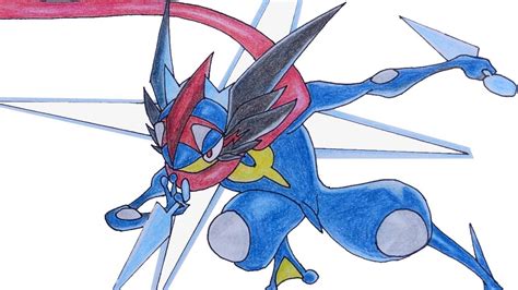 Check spelling or type a new query. Draw Ash Greninja | Pokémon - YouTube