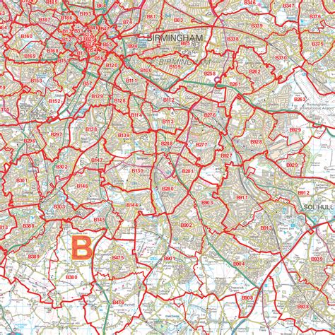 Birmingham B Postcode  Image G2 Xyz Maps