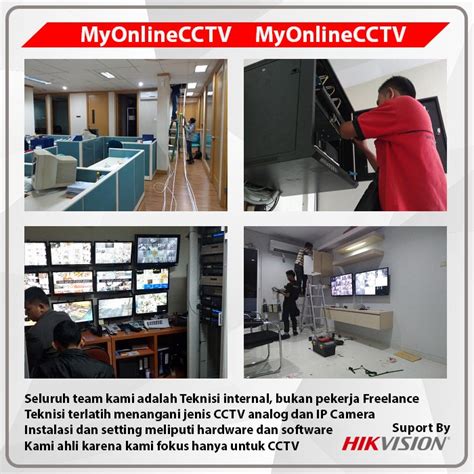 Jual Jasa Pasang Instalasi CCTV 6 Kamera Setting Online Analog IP