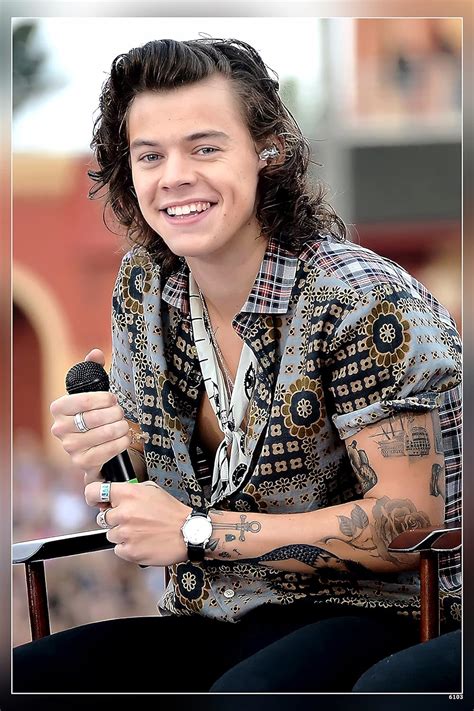 Harry Styles Poster Matte Finish Paper Print Multicolor S 2294