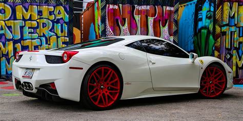 rick ross ferrari 458 italia gets red forgiato wheels autoevolution