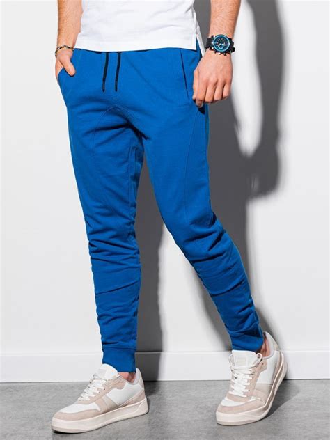 Mens Sweatpants Blue P952 Modone Wholesale Clothing For Men