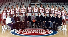 Detroit Pistons Roster 1989