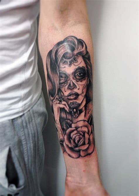Day Of The Dead Girl Tattoo By Matt Curtis Tribal Body Art
