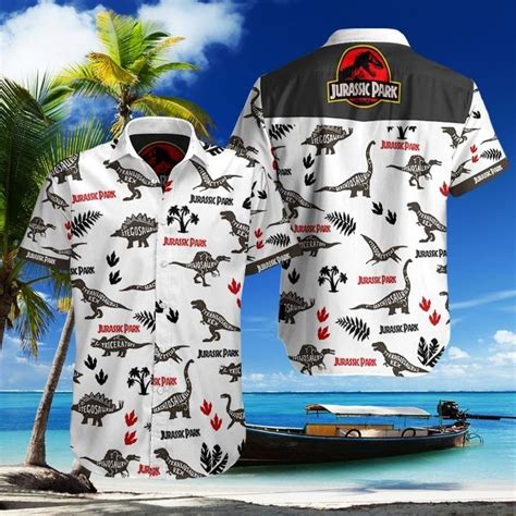 Jurassic Park Hawaiian Shirt Limited Edition Leesilk Shop