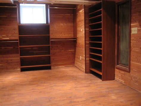 Custom Closet In Basement Traditional Closet Other By Custom