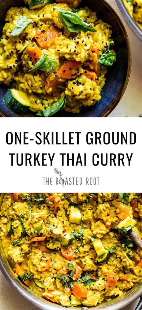Instant pot hamburger stroganoff recipe. One-Skillet Ground Turkey Thai Curry with Rice - The ...