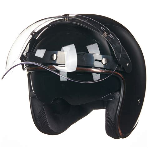 Ilm 3 Snap Bubble Shield Visor For Motorcycle Helmet Face Lens Rainbow