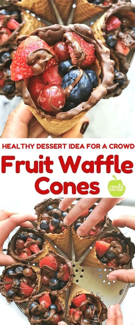 An Easy Healthy Dessert Idea Made With Fruit And Chocolate Its A No