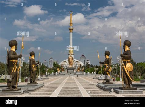Ashgabat Turkmenistán en Asia Central África arquitectura Avenue