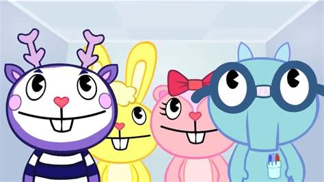 Happy Tree Friends Mime Cuudles Giggles Y Sniffles Happy Tree