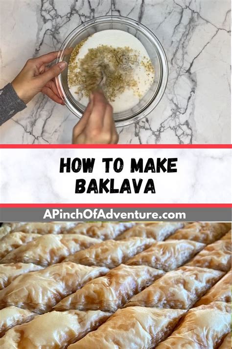 Baklawa The Best Lebanese Baklava Recipe Video Recipe Video