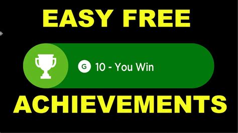 Easy Free Achievements On Xbox One Youtube