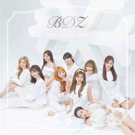 Twice 1st Japan Album Bdz Repackage Regular Edition