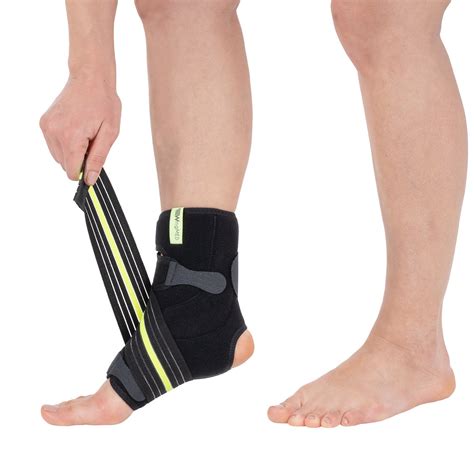 Ligament Ankle Support With 8 Strap Wingmed Orthopedic