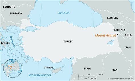 Mount Ararat Location Meaning Elevation Map And Facts Britannica