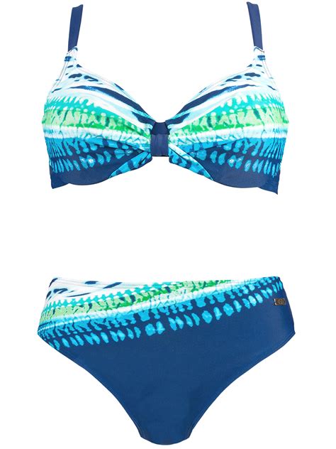 Naturana Naturana Assorted Underwired Plain And Printed Bikini Sets