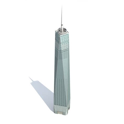 1 World Trade Center 3d Model Cgtrader