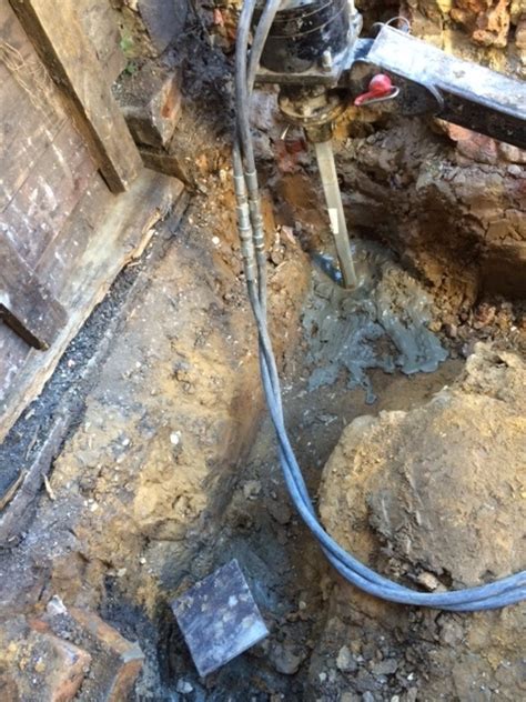 Screw Pile Foundations In Crouch Hill Ground Sun Helical Screw Piling