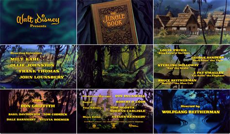 The Jungle Book 1967 — Art Of The Title