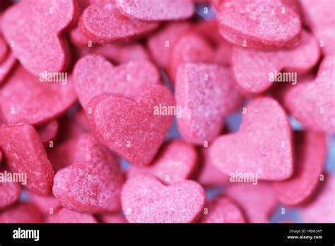 Love Hearts Valentines Romance Sweets Hi Res Stock Photography And