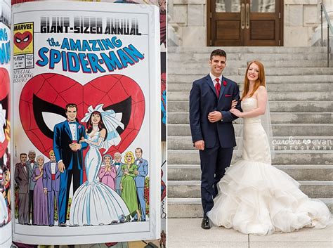 The Wedding Photos Of Peter Parker And Mary Jane Watson Spider Mans
