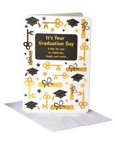 American Greetings Jumbo Graduation Card All The Best 1 Ct Fred Meyer