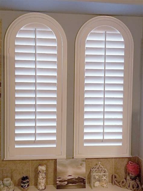 Get it as soon as fri, may 14. Arched shutters #BudgetBlinds #windowideas #archedwindows ...