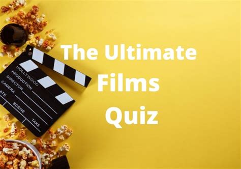 Film Quiz 50 Film Trivia Questions And Answers