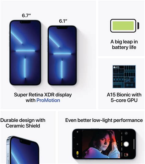 Apple Blue Iphone 13 Pro 128gb Sierra Blue Harrods Uk