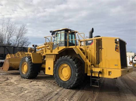 Cat 988h Millyard Arrangement Large Wheel Loader 58330 Kg 555 Hp