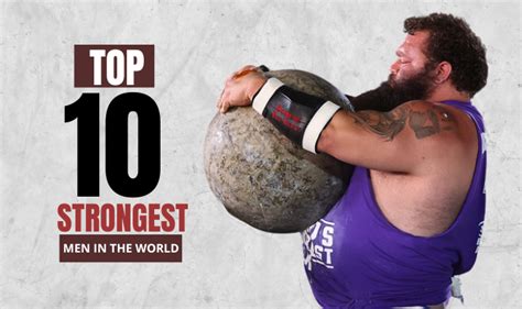 Who Is The Strongest Man In The World In 2023 Top 10 Ranked