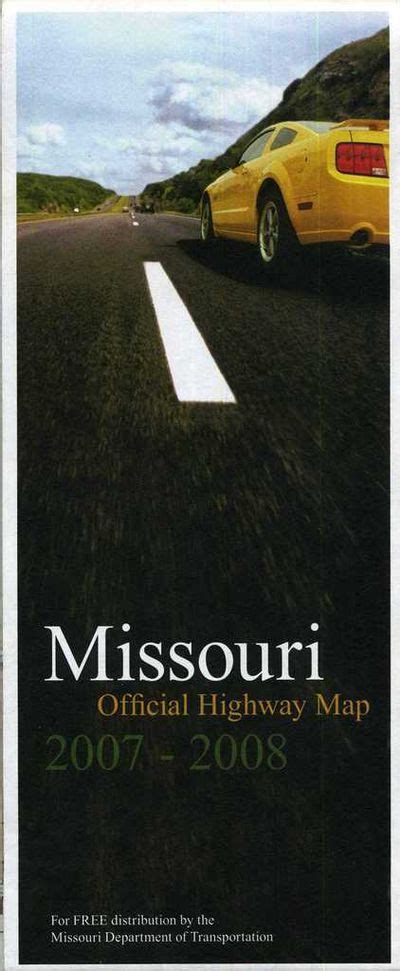 Missouri Official Highway Map 2007 2008