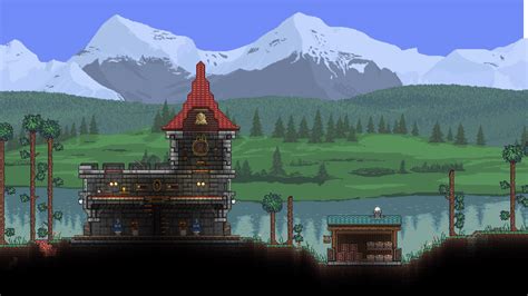 Build I Did Using Various Mods And The Calamity Texture Pack R Terraria