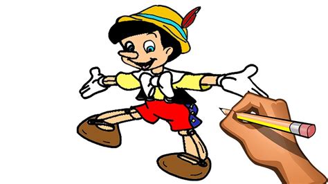 Pinocho Dibujo Facil Aprender A Dibujar A Pinocho Paso A Paso Youtube
