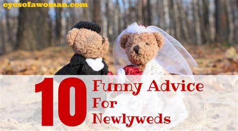 Marriage is like a hot bath. Funny Advice For Newlyweds To Brighten Up Your Marriage ...