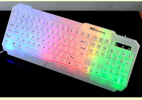 Light Up Keyboard Led Backlit Illuminated Keyboard For Laptop Pc