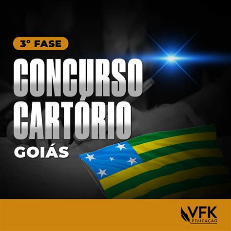 Curso 3ª Fase Do Concurso De Cartório De Goiás Curso Preparatório Para Concurso De Cartório